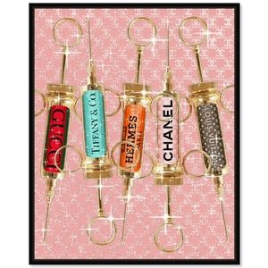 Ladyilly 8 1/2"x11" Framed Wall Art